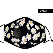 White Daisies on black | Valve