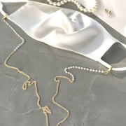 Elegant Pearl Mask Chain - 2 colors