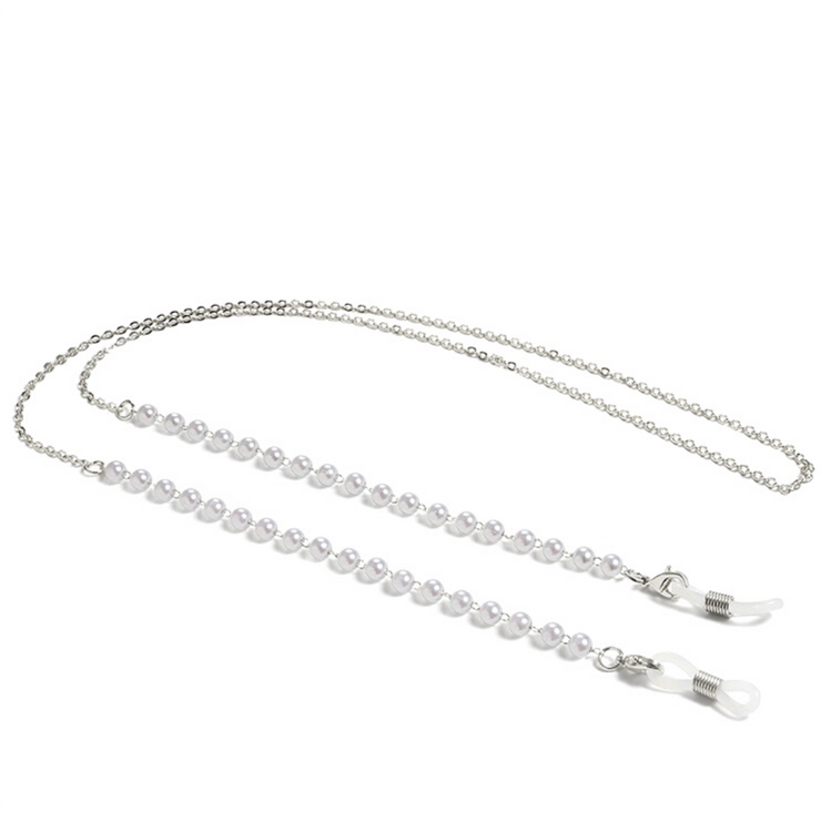 Elegant Pearl Mask Chain - 2 colors