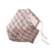 Adult Face Mask In Retro Gingham