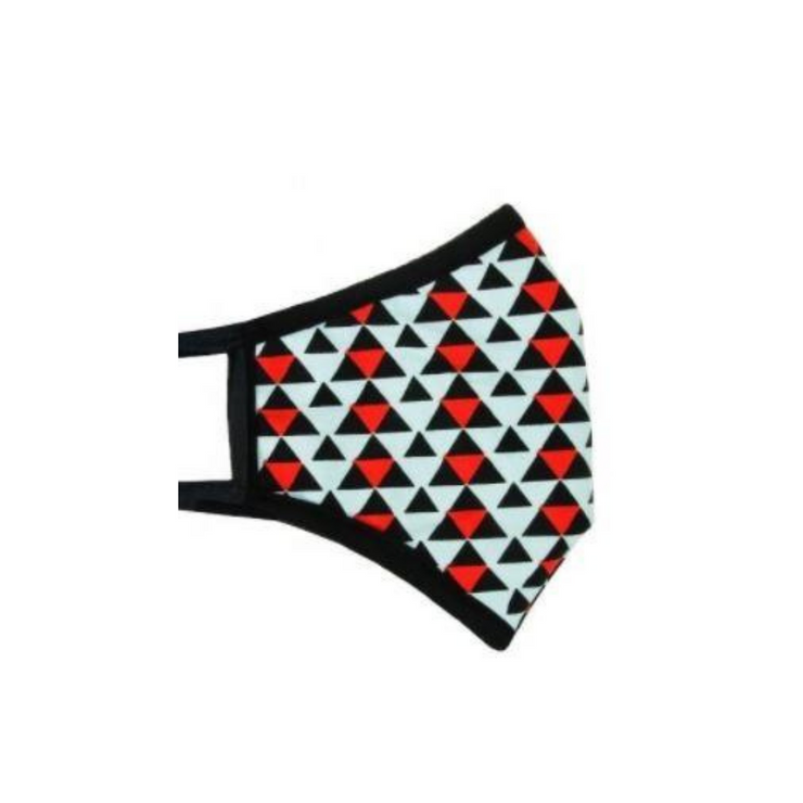 Small Red/Blue Geometric | No Valve