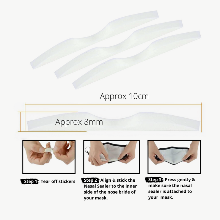 Nasal Sealers - Reduce fogging of glasses!