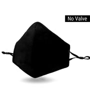 Adult Face Mask In Black | No Valve