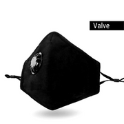 Adult Face Mask In Black | Valve