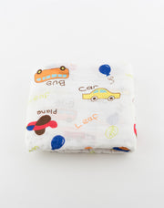 Newborn Baby Muslin / Swaddle / Blanket (Transport Print)